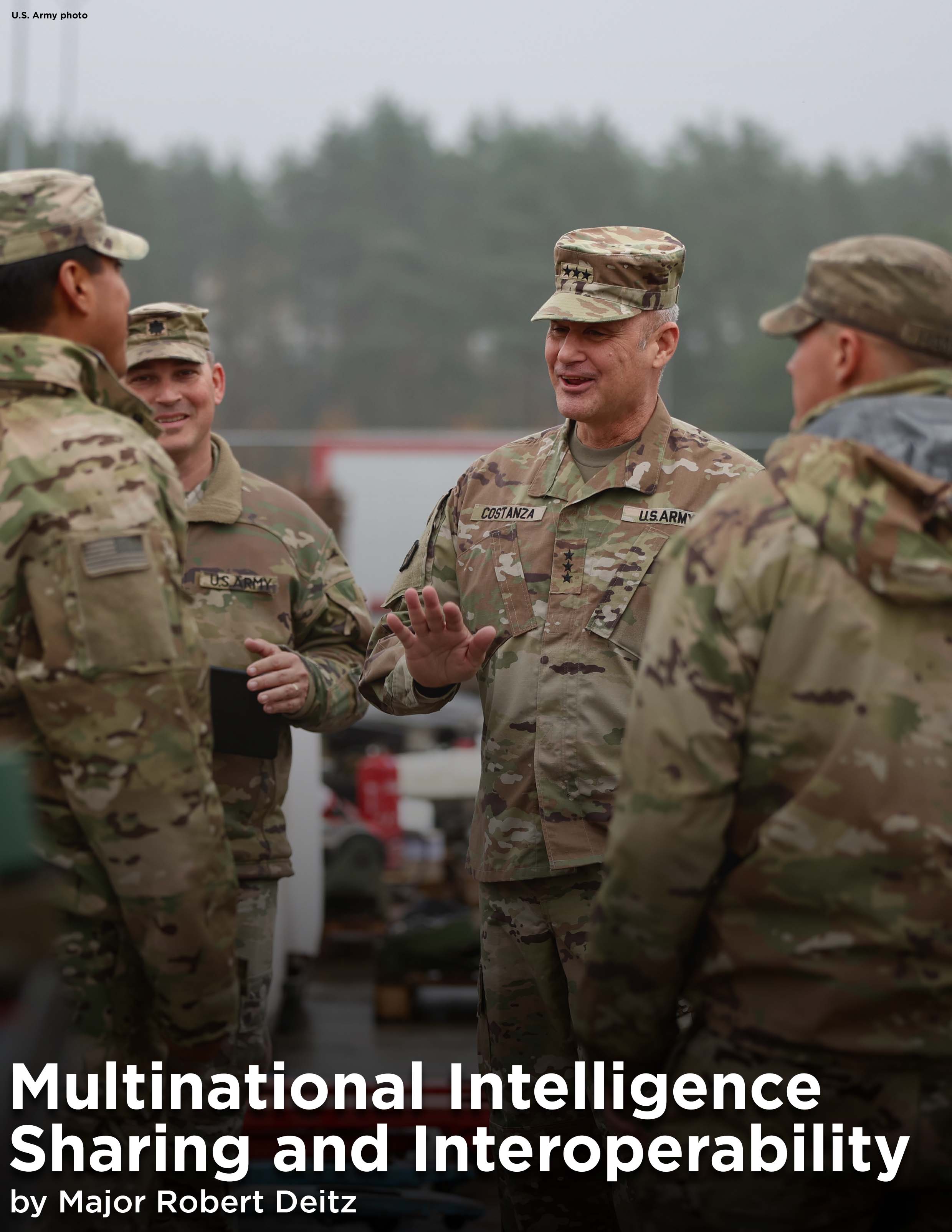 Multinational Intelligence Sharing and Interoperability — 28 Apr 2025 : ""
